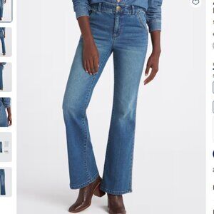 Democracy Ab Solution Skyrise Double Side Seam Trouser Boot Jean